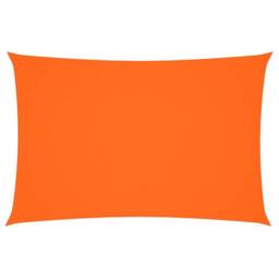 Berkfield Home Sunshade Sail Oxford Fabric Rectangular 2x4 m Orange