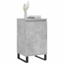 Berkfield Home Sideboard Concrete Grey 40x35x70 cm Engineered Wood - Size: 40 x 35 x 70 cm - thumbnail 1