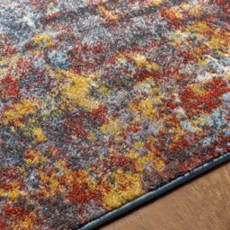 Livabliss Ankara - Abstract Blue Beige Modern Marble Living Dining Bedroom Rug - Size: 140 cm x 200 cm - thumbnail 3