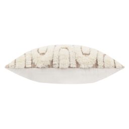 HOEM Fosse Abstract Dyed Yarn Cushion in Cream - Size: 30 cm x 50 cm - thumbnail 3