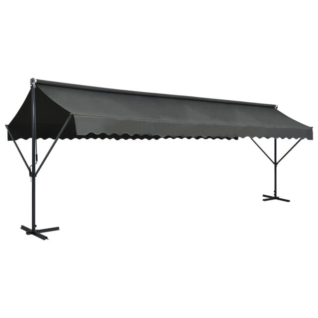 Berkfield Home Free Standing Awning 600x300 cm Anthracite in Black - image 1