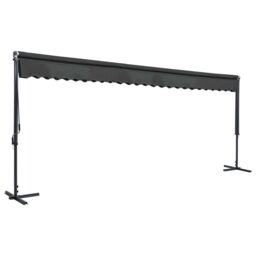 Berkfield Home Free Standing Awning 600x300 cm Anthracite in Black - thumbnail 2