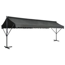 Berkfield Home Free Standing Awning 600x300 cm Anthracite in Black - thumbnail 1