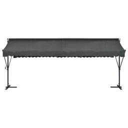 Berkfield Home Free Standing Awning 600x300 cm Anthracite in Black - thumbnail 3