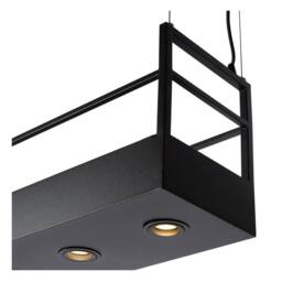 Netlighting Miravelle Cottage Bar Pendant Light 6xGU10 Black - thumbnail 6