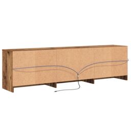 Berkfield Home TV Cabinet Other Old wood Engineered wood & Particle board in Brown - thumbnail 8