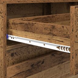 Berkfield Home TV Cabinet Other Old wood Engineered wood & Particle board in Brown - thumbnail 9