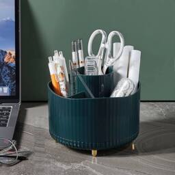 EONLION Dark Green Make Up Organiser Makeup Brush Holder - Size: 500mm - thumbnail 1