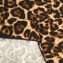 OHS Printed Beach Towel in a Bag with Inflatable Bolster Pillow Set in Brown - thumbnail 6
