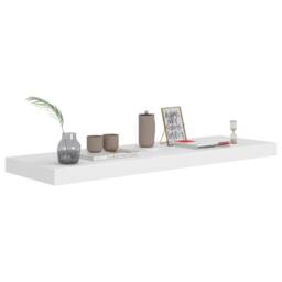 Berkfield Home Floating Wall Shelves 2 pcs White 80x23.5x3.8 cm MDF - thumbnail 7