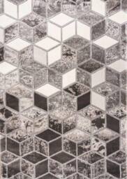 Celebrity Interiors Bianco 207IA Grey/Silver Rug in Grey - Size: 80 cm x 150 cm - thumbnail 1