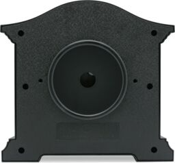Acctim Falkenburg Mantel Clock Quartz Mechanism Distressed Finish in Black - thumbnail 4