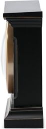 Acctim Falkenburg Mantel Clock Quartz Mechanism Distressed Finish in Black - thumbnail 5