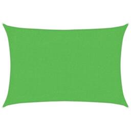 Berkfield Home Sunshade Sail 160 g/m¬≤ Light Green 2x3 m HDPE - thumbnail 2
