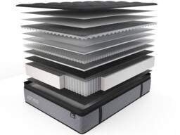 Arthur Sleep Graphite Arthur 3000 Pocket Hybrid Mattress in Charcoal - Size: Double - thumbnail 9