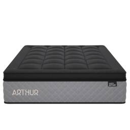 Arthur Sleep Graphite Arthur 3000 Pocket Hybrid Mattress in Charcoal - Size: Double - thumbnail 6
