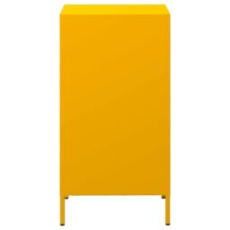 Berkfield Home Sideboard Mustard Yellow 35x39x73.5 cm Cold-rolled Steel - thumbnail 6