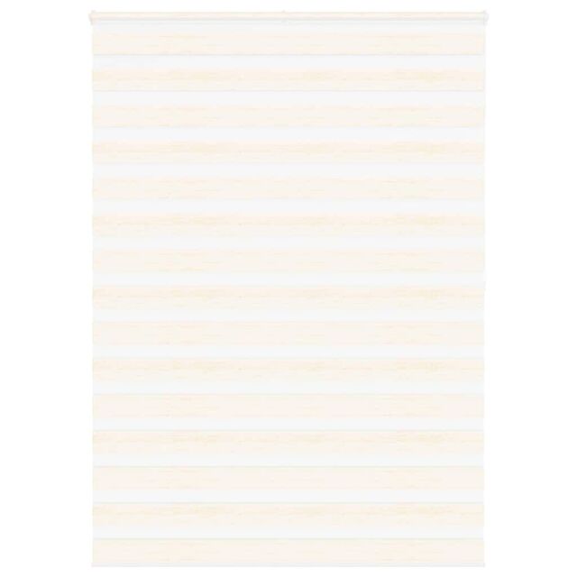 Berkfield Home Zebra Blind Marble Beige 165x200 cm Fabric Width 160.9 cm Polyester - image 1