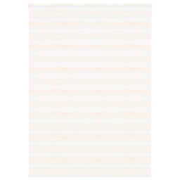 Berkfield Home Zebra Blind Marble Beige 165x200 cm Fabric Width 160.9 cm Polyester - thumbnail 1