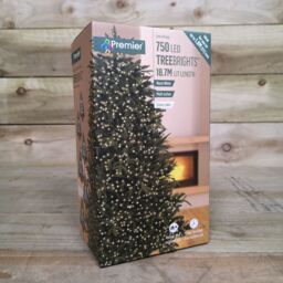 Samuel Alexander 18.7m 750 LED TreeBrights Christmas String Lights with Timer in Warm White in Beige - thumbnail 5