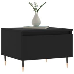 Berkfield Home Coffee Tables 2 pcs Black 50x46x35 cm Engineered Wood - Size: 50 x 46 x 35 cm - thumbnail 3