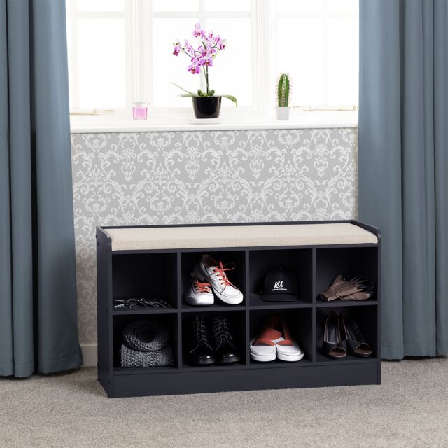Seconique Portland Shoe Bench - Navy Blue - image 1