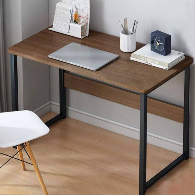 SPETLEK Computer Desk Laptop Pc Study Table Home Office Desk Furniture in Brown - image 1