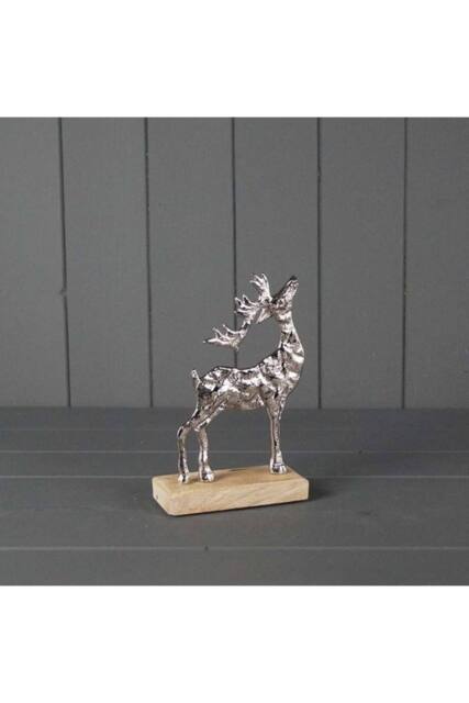 KDMD Silver Timeless Subtle Metal Reindeer - image 1