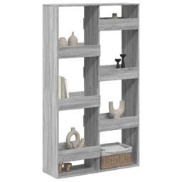 Berkfield Home Room Divider Grey Sonoma 100x33x175 cm Engineered Wood - Size: 100 x 33 x 175 cm