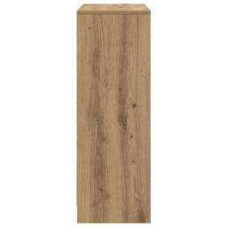 Berkfield Home Sideboard with Drawers & Doors Artisan Oak 73x31x90 cm in Brown - Size: 73 x 31 x 90 cm - thumbnail 7