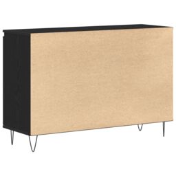 Berkfield Home Sideboard Black Oak 101, 5x35x70 cm Engineered Wood - Size: 5 x 35 x 70 cm - thumbnail 6