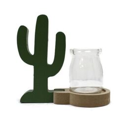 KDMD Hydroponic Home Decor - Cactus Pot in Green - thumbnail 2