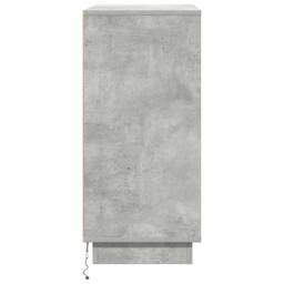 Berkfield Home Modern Bedside Tables Concrete Grey Concrete Medium Decorative Inlays - thumbnail 9
