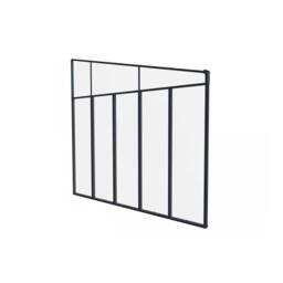 Palram Patio Cover 4 Series Sidewall - Acrylic - L319 x W6.7 x H305 cm - Grey - thumbnail 1