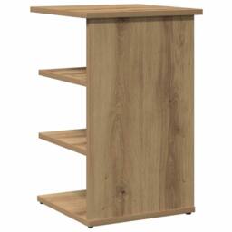 Berkfield Home Sideboard Artisan Oak 35x35x55 cm Engineered Wood in Brown - Size: 35 x 35 x 55 cm - thumbnail 6