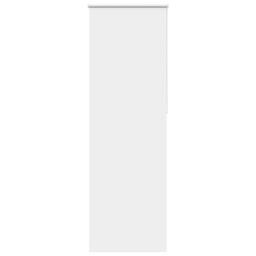 Berkfield Home Roller Blind Blackout White 70x230 cm Fabric Width 65.7 cm Polyester - thumbnail 2