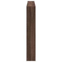 Berkfield Home Headboard Cabinet with LED Brown Oak 160x17x102 cm - Size: 160 x 17 x 102 cm - thumbnail 7
