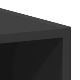 Berkfield Home Hanging Cabinet Black 40x29.5x60 cm Engineered Wood - thumbnail 7