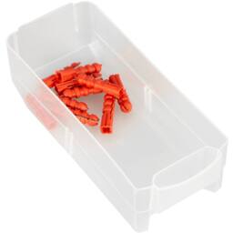 tectake Storage Bins Rack Set Of 2 - Black/White - thumbnail 6