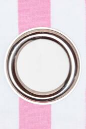 Homescapes Polka Dots Pink Ready Made Eyelet Curtain Pair - Size: 117 cm width x 137 cm drop - thumbnail 4