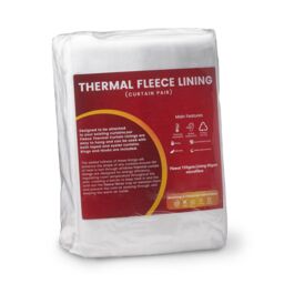 Luxury Living Curtain Linings Thermal Fleece Triple Protection in Off-White - Size: 224 cm width x 178 cm drop - thumbnail 5