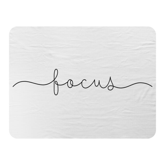 Benjamin Tate Design Text Focus Designer Blanket in Natural - Size: 120 cm x 150 cm - image 1