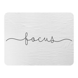 Benjamin Tate Design Text Focus Designer Blanket in Natural - Size: 120 cm x 150 cm - thumbnail 1