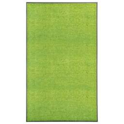 Berkfield Home Pliable Doormat Washable Green 90x150 cm - thumbnail 2