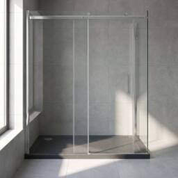 Balterley Contemporary Rectangular Shower Tray, 1200x760mm in Grey - thumbnail 6