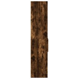 Berkfield Home Highboard Smoked Oak 50x42.5x185 cm Engineered Wood in Brown - thumbnail 5