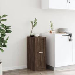 Berkfield Home Elegant Apothecary Cabinet Brown Oak 30x41x77.5 cm Engineered Wood - thumbnail 4