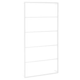 Berkfield Home Towel Rack White 60x10x116 cm Steel - Size: 60 x 10 x 116 cm - thumbnail 2