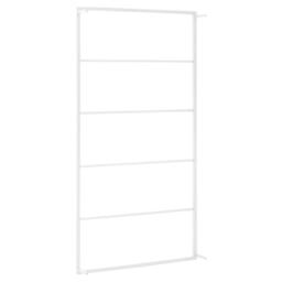 Berkfield Home Towel Rack White 60x10x116 cm Steel - Size: 60 x 10 x 116 cm - thumbnail 4