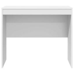Berkfield Home White Computer Desk White Engineered wood 90 x 50 x 76 cm Tough - thumbnail 5